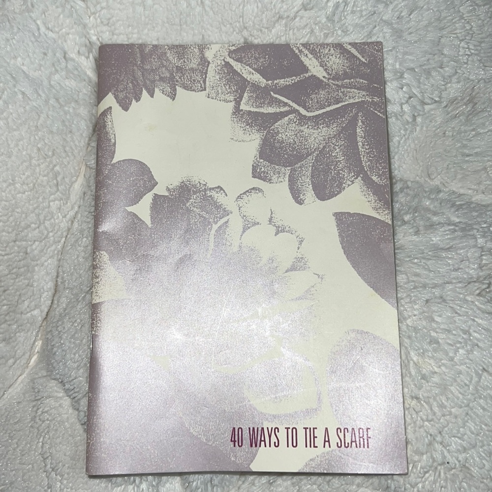 Nordstrom Scarf Booklet Copyright 1987